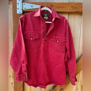 Vintage Orvis Denim Pullover